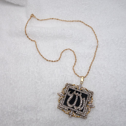 Allah name pendent Black D216